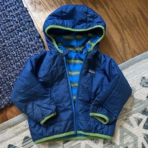 Patagonia reversible down coat, 3T